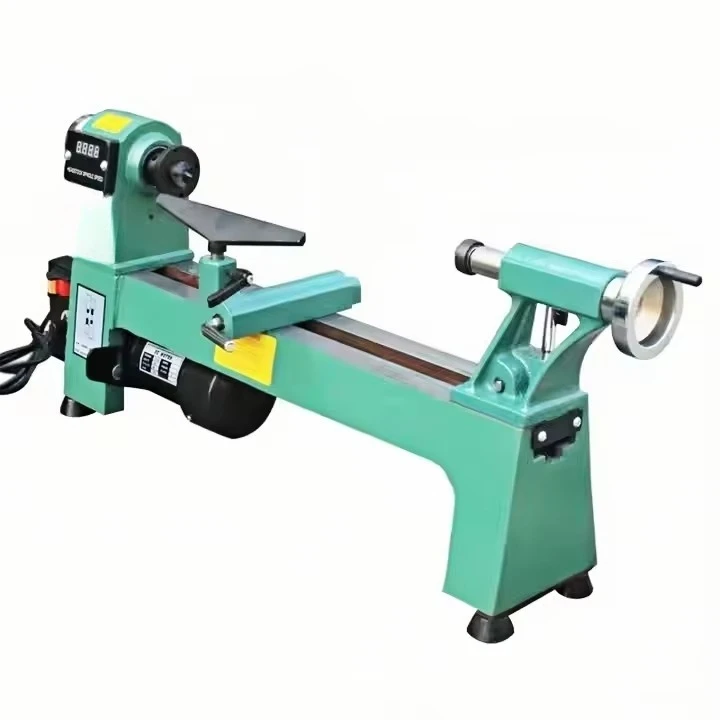 Digital Display Woodworking Speed-Regulating Lathe Wood Turning Machine Core Motor Engine Engineered for Optimal Performance