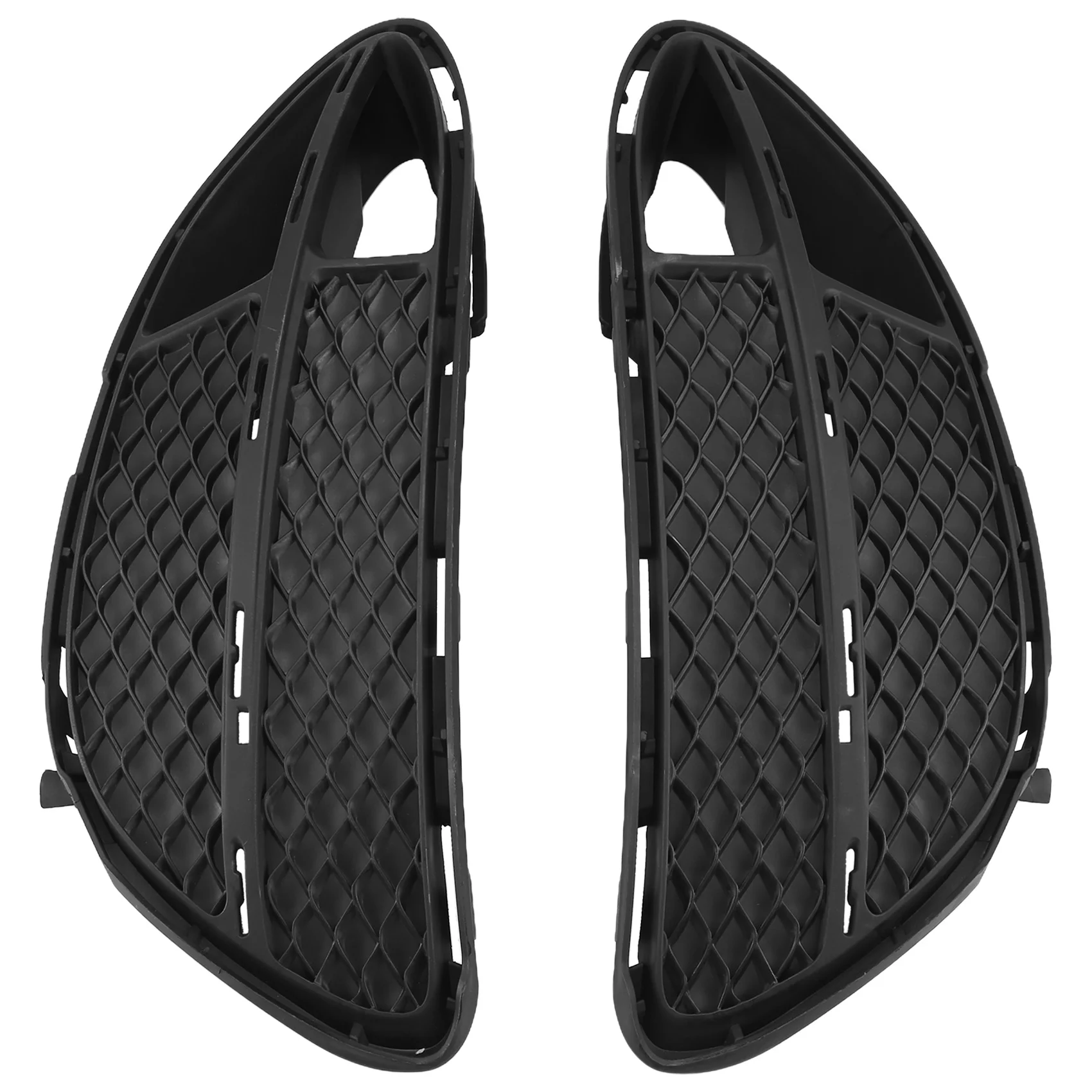 

For Mercedes Benz E Class W212 Left & Righ Front Fog Lamp Grille Cover Trim Frame 2128851922 & 2128852022-L94A