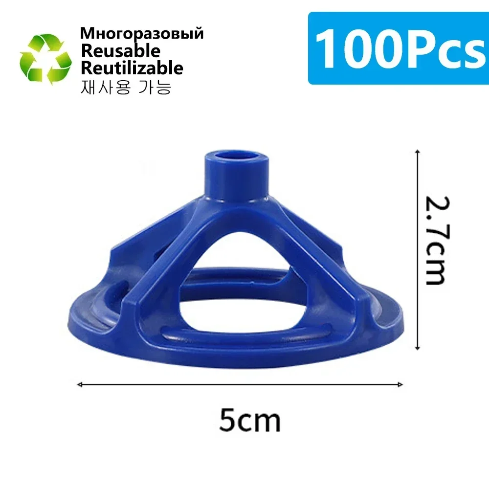 800–50 Stück professionelle Keramikfliesen-Nivelliersystem-Clips, Spiral-Abstandshalter, Keilabsatz für Fliesen, Verlegung, Wand, Boden, Bauwerkzeuge