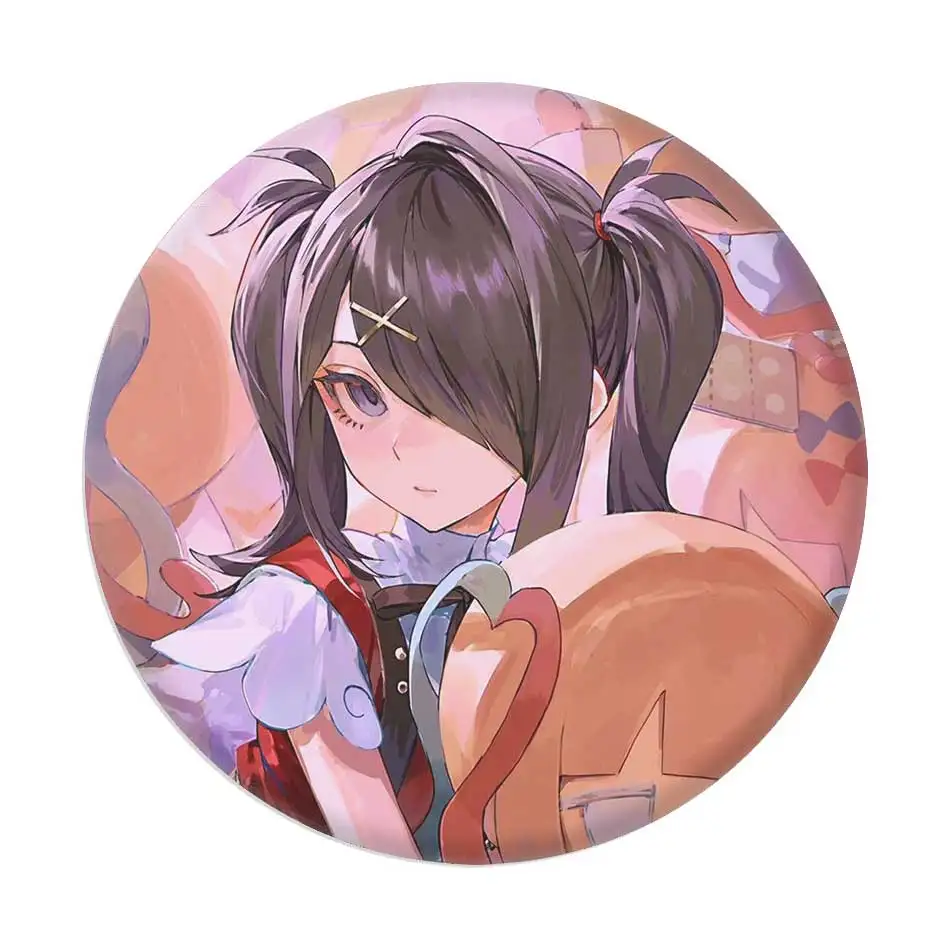 Cute Cartoon Needy Girl Overdose 58mm Button Pin Pixelation KAngel Ame-Chan Gothic Lolita Brooch Badge Bag Decor Fans Collect
