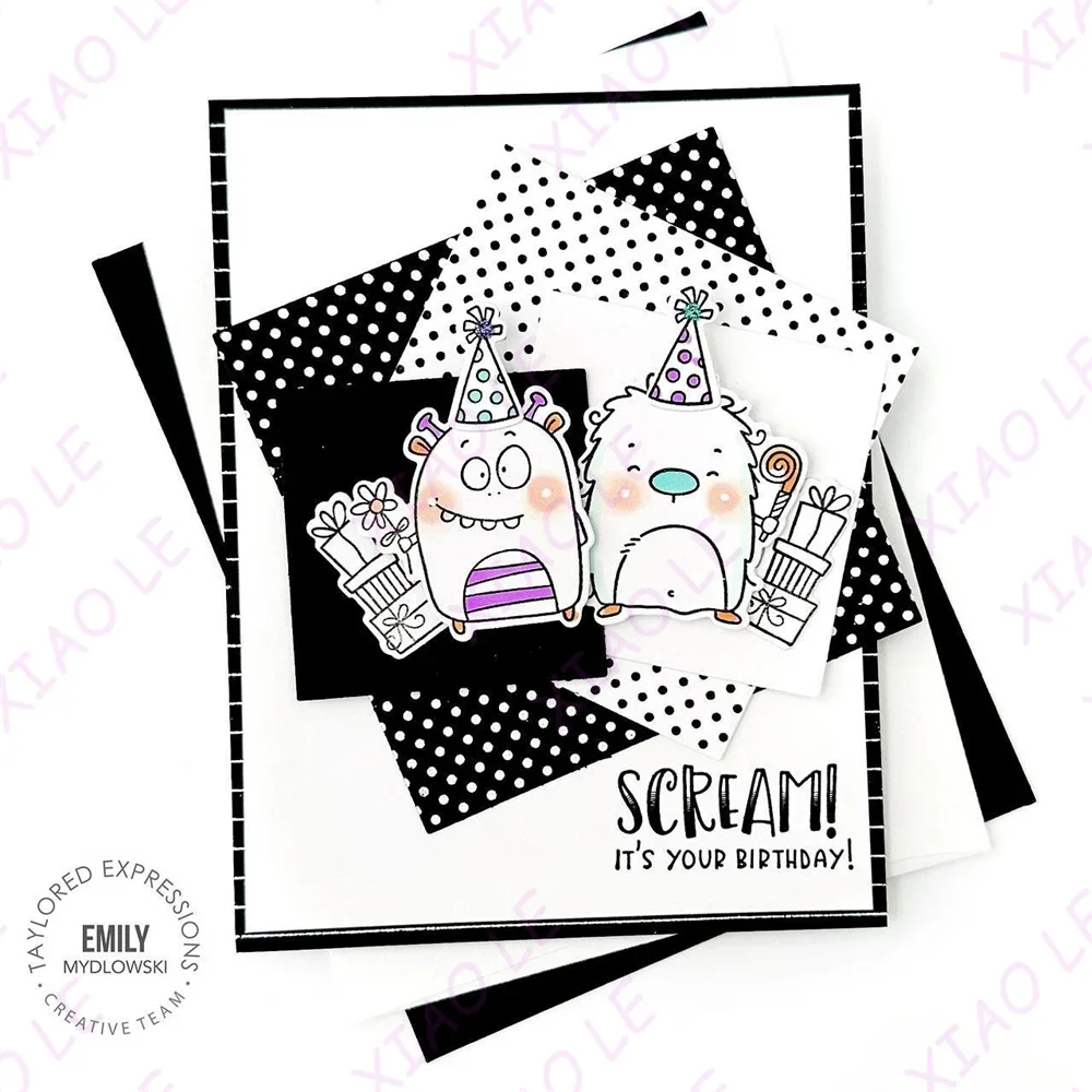 Cross Stitch Rectangle Stacklets Die Set New Metal Cutting Dies Stamps Scrapbook Diary Decoration Embossing Cut Dies