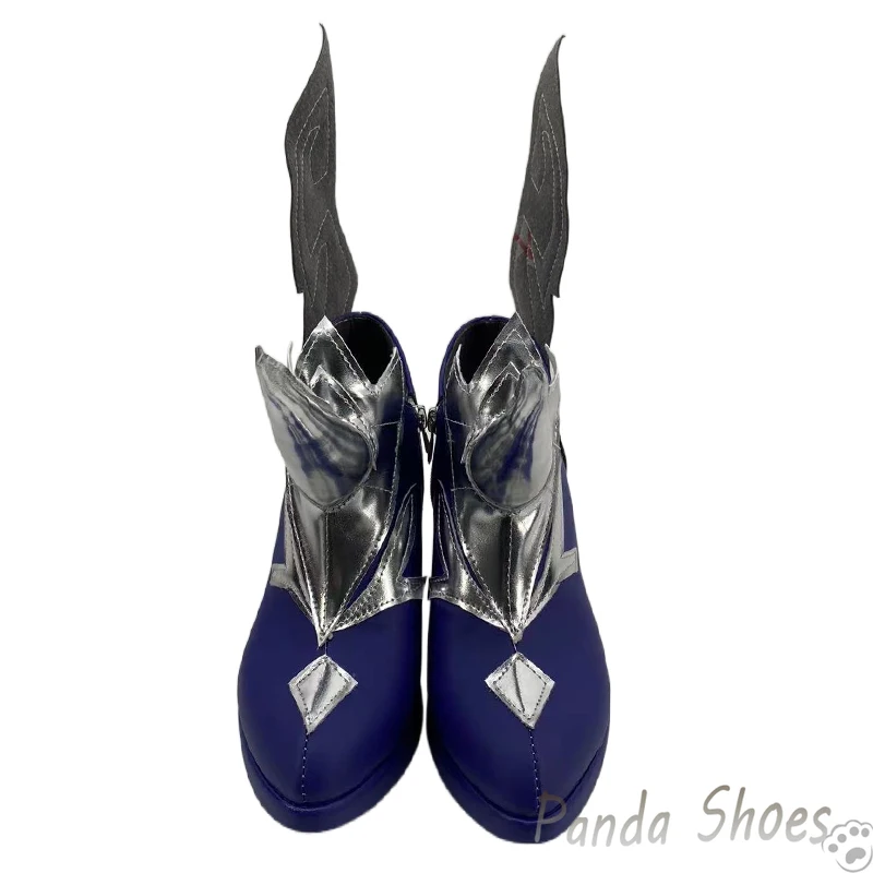 Skirk Genshinimpact Cosplay Chaussures, Anime Game Cos Game, Skirk Cosplay Costume Prop, Halloween Party