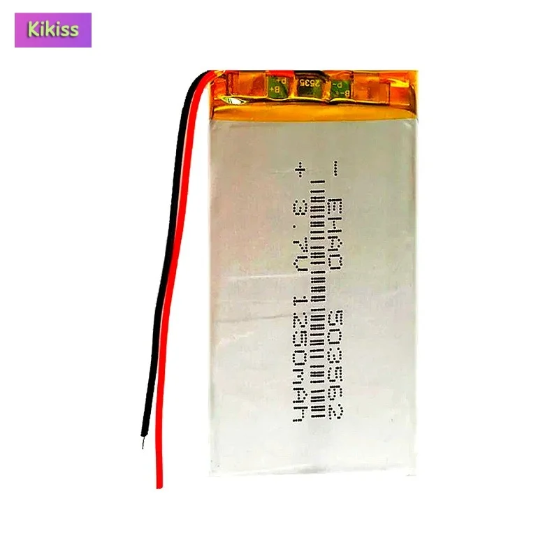 Replacement Multi - Function Electronic Device Battery For GPS PDA DVD Bluetooth Recorder E-book Camera 503562 503562 1250mAh