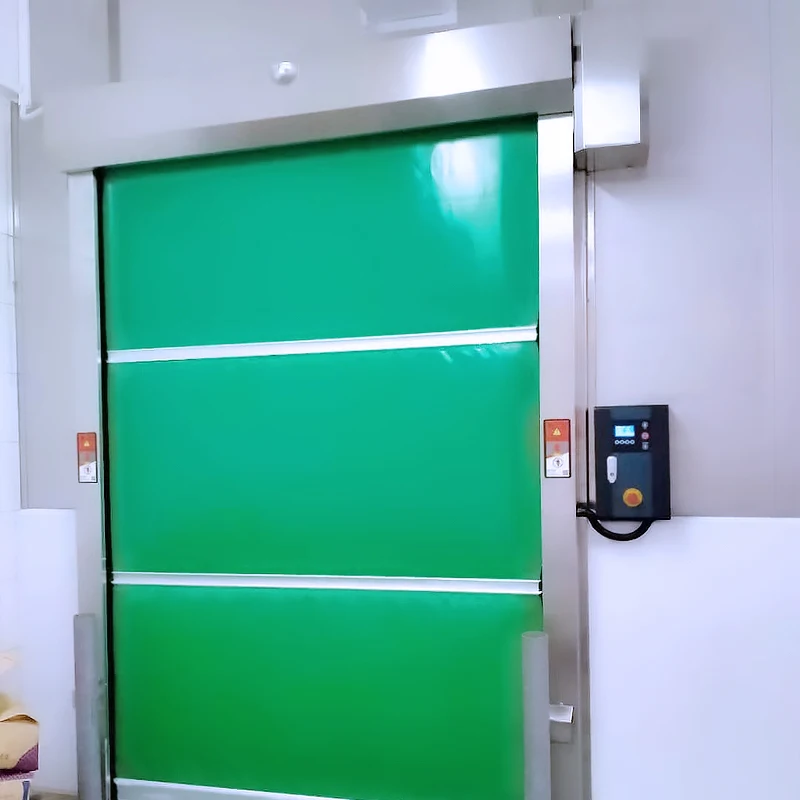 Entrance Rolling Shutter Door Industrial Roller Gates Rapid Auto Roll and High Speed Doors