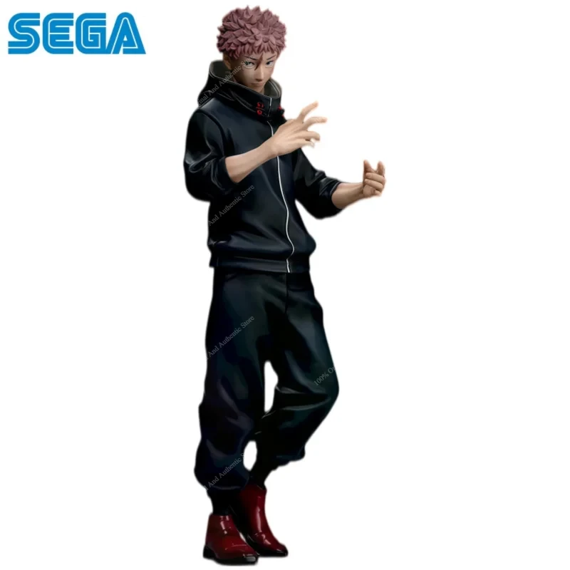 In Stock 100% Original SEGA Stellar Jujutsu Kaisen Yuji Itadori Premium Anime Collectible Figure Desktop Home Office Decor Gifts