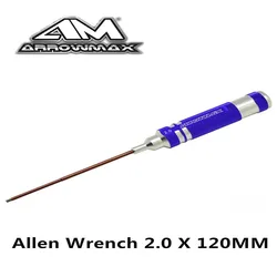 Original AM-110120 ARRWOMAX Allen Wrench 2.0 X 120MM profession rc service tool parts