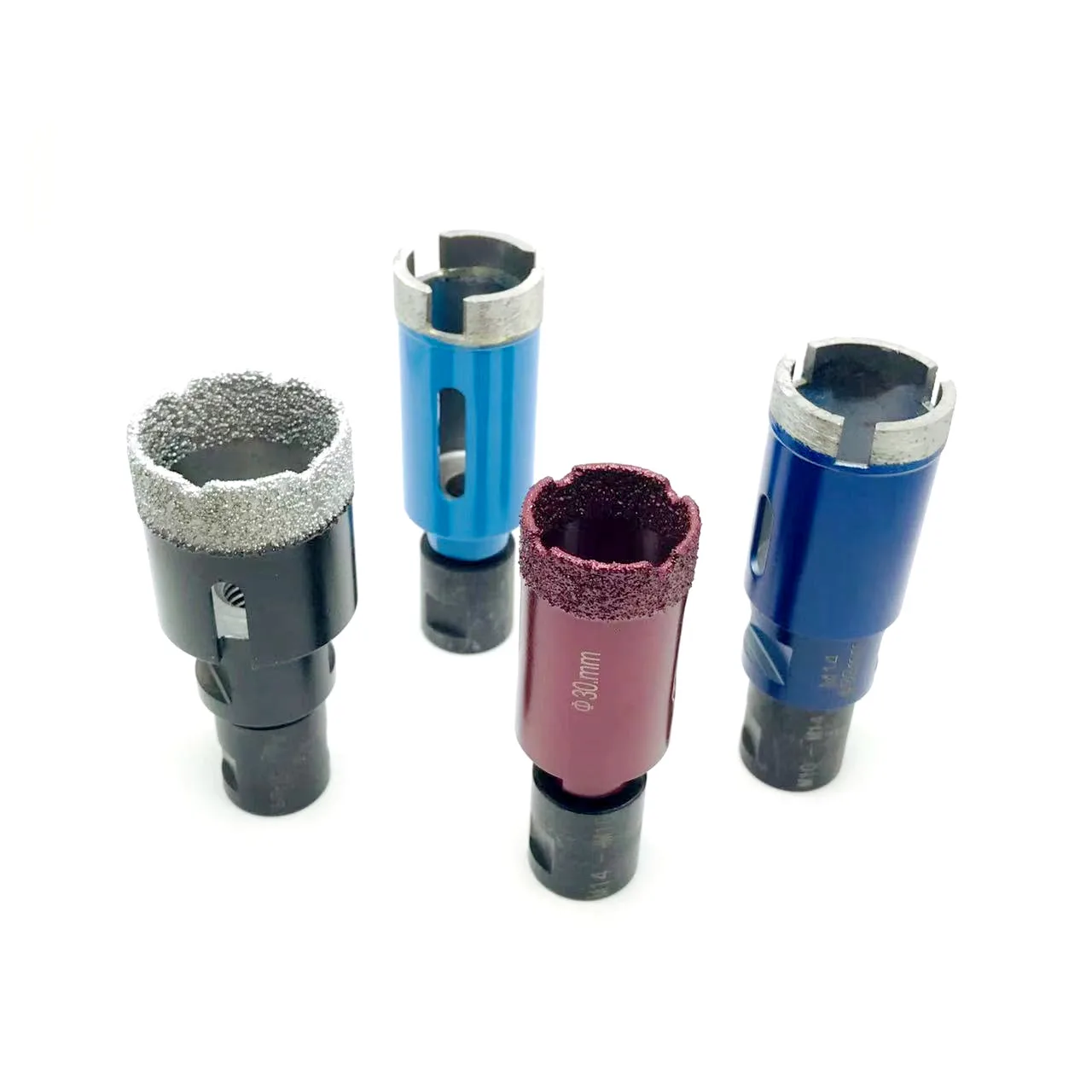 Sechskant-Adapter mit unterschiedlichem Gewinde für Diamantbohrer-Schärfgerät M14 SDS PLUS M14 auf M10 oder M14 auf 5/8-11 oder 5/8-11 auf M14 – Detail 1