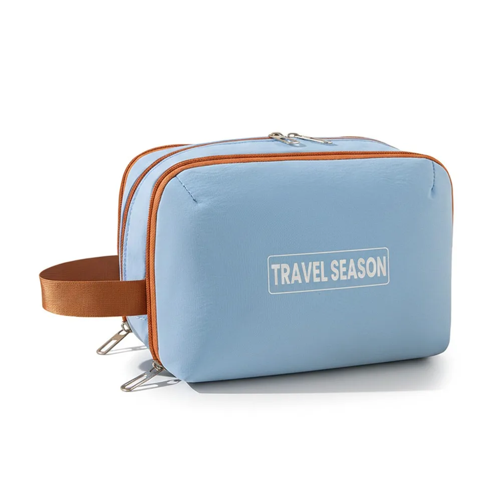

Portable Multicolor Storage Bag Handhold Large Capacity Cosmetic Case Waterproof Foldable Organizer Bag Travel Outdoor