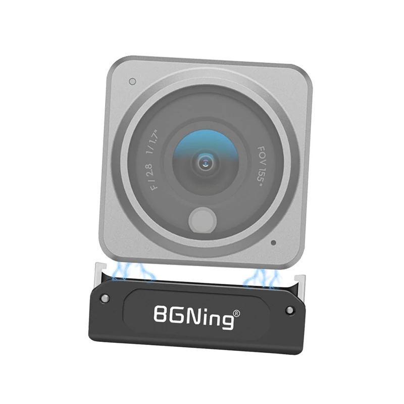 Schnellverschluss-Magnetfuß für Osmo 360 Action 5pro 4, Ladeanschluss, Stativhalterung, 1/4 ARRI-Schraube, Helmhalterung, Kamerahalterung – Detail 6