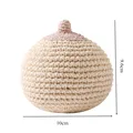 beige ball rattle-A