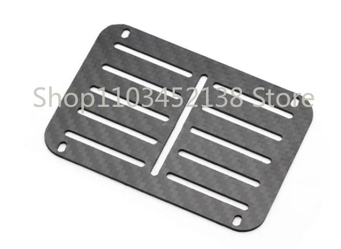 Battery hanging plate full carbon fiber ZD550 ZD680 battery compartment battery lower hanging plate Yuntai hanging plate