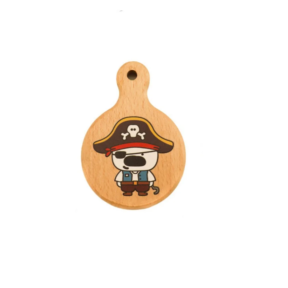 

Kitchen Supplies Wooden Bottle Opener Cartoon Cute Refrigerator Sticker Multifunctional Creative Fridge Magnet Photo Paste