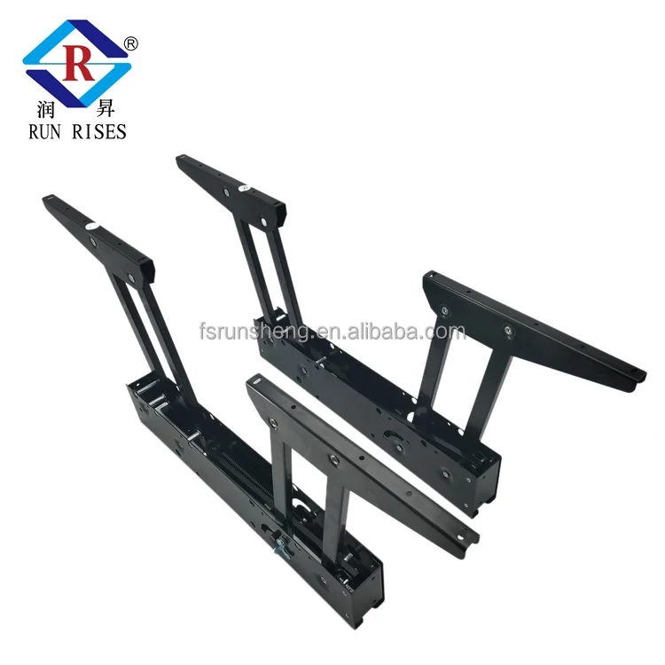 Hot Selling B12-3H Lift-up Extension Mechanism Multi-Function Metal Storage Coffee Table For Dining Hotel Furniture FramesATV&UT