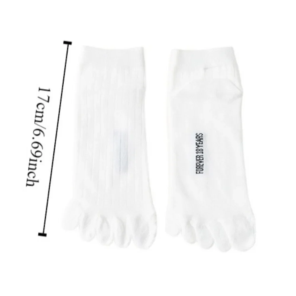 Comfortable Breathable Cotton Toe Socks Low Cut Ankle Sports Socks Men Sport Socks Ankle