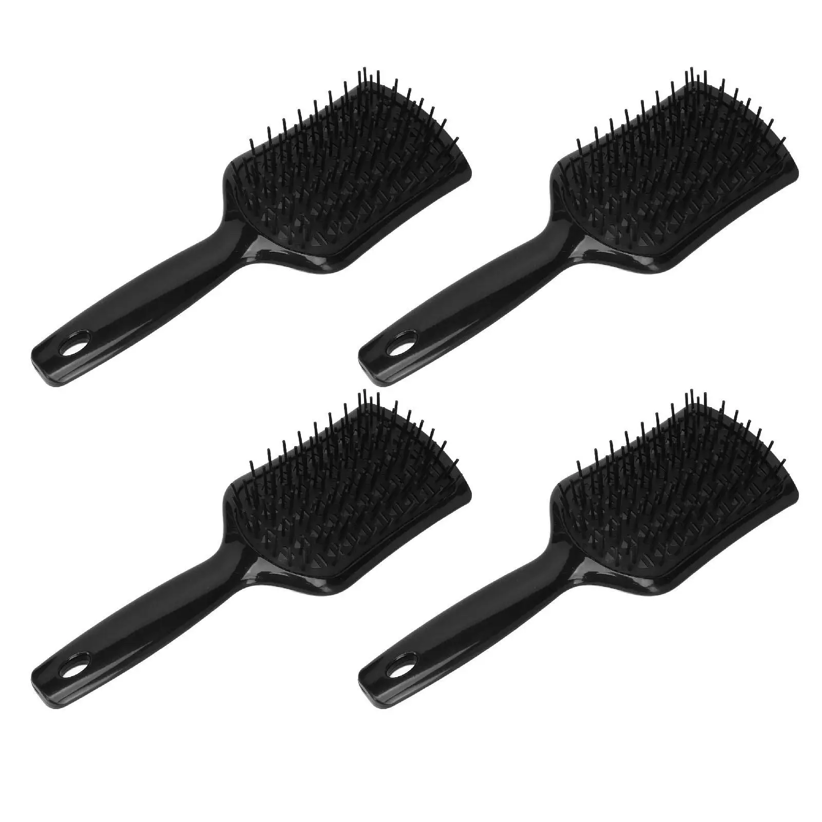 Ergonomic Vented Hair Brush – Portable Paddle Detangler for Smooth, Comfortable Styling on Wet & for dry Hair