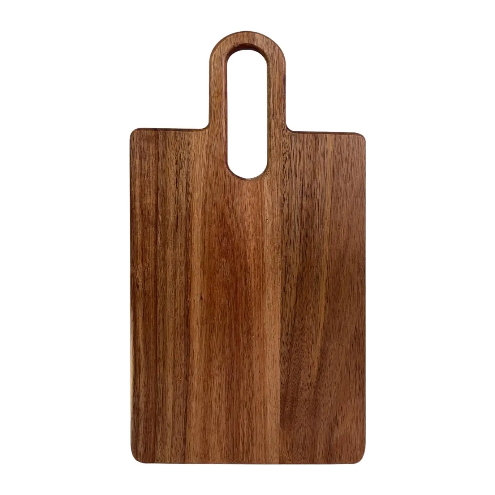 Wood Cutting Board with Handle Double Sided Serving Charcuterie Board Wooden Bread Board for Serving Bread Home Meat Kitchen