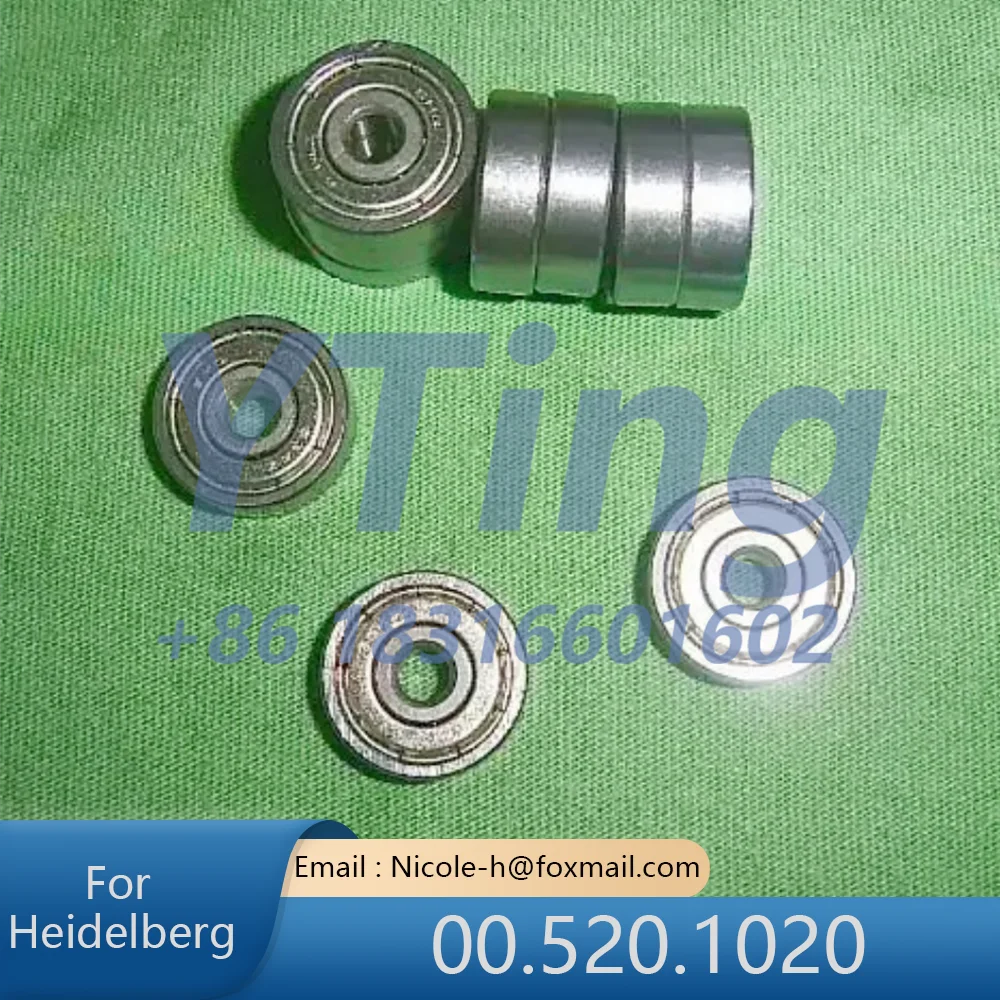 Heidelberg Printing Machine Accessories SM52 PM52 Paper Conveyor Middle Roller Small Bearing 00.520.1020
