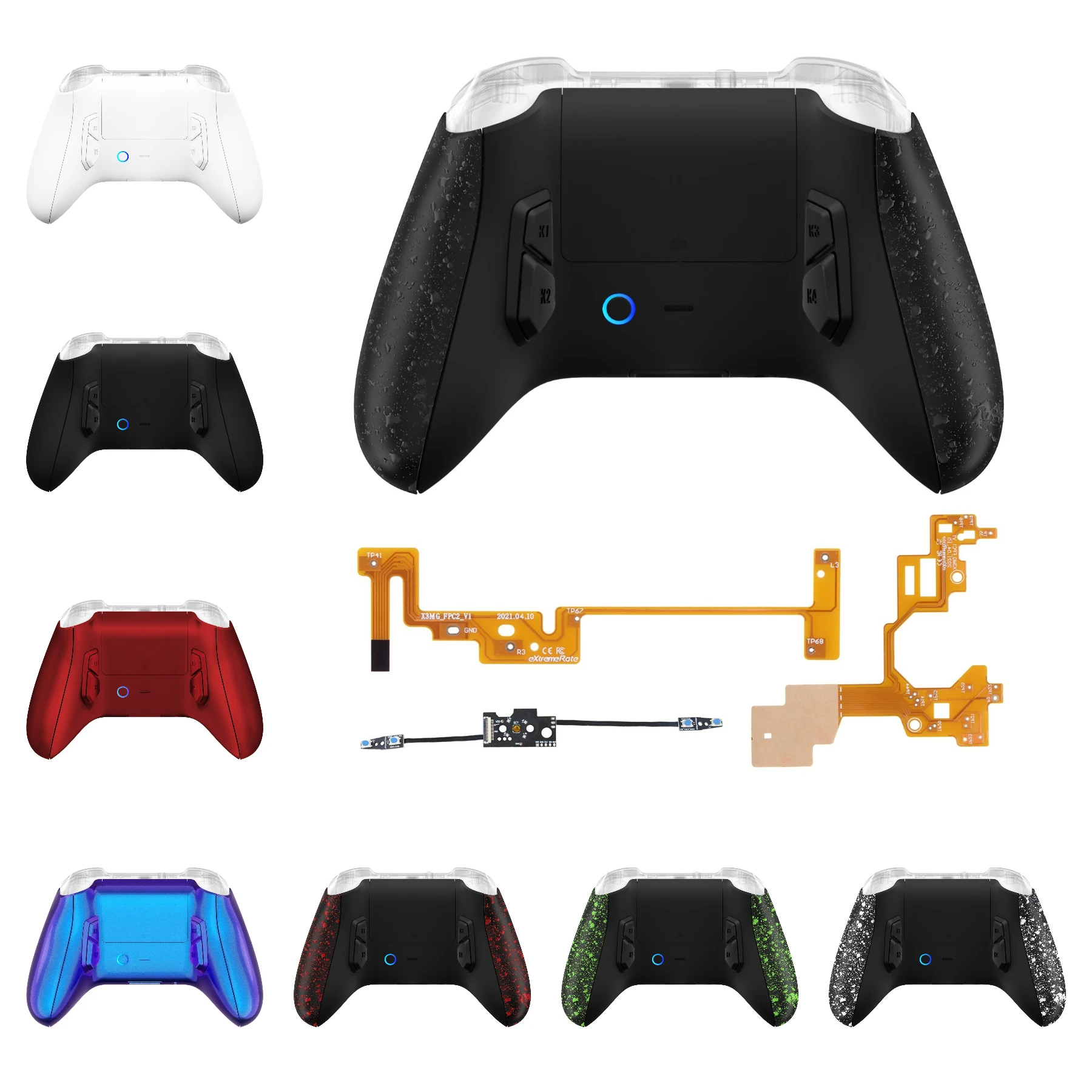 

eXtremeRate VICTOR X Remap Kit for Xbox Core Wireless Controller, 6 Profiles & Redesigned Back Shell & Side Rails & Back Buttons