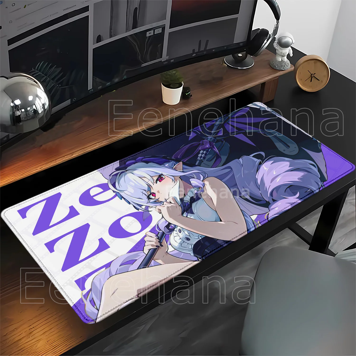 ZZZ Gaming Hoshimi Miyabi Ye Shunguang Mouse Pad Sunna Ellen Zenless Zone Zero Keyboard Desk Mats Anime Girls Overlock Mousepad