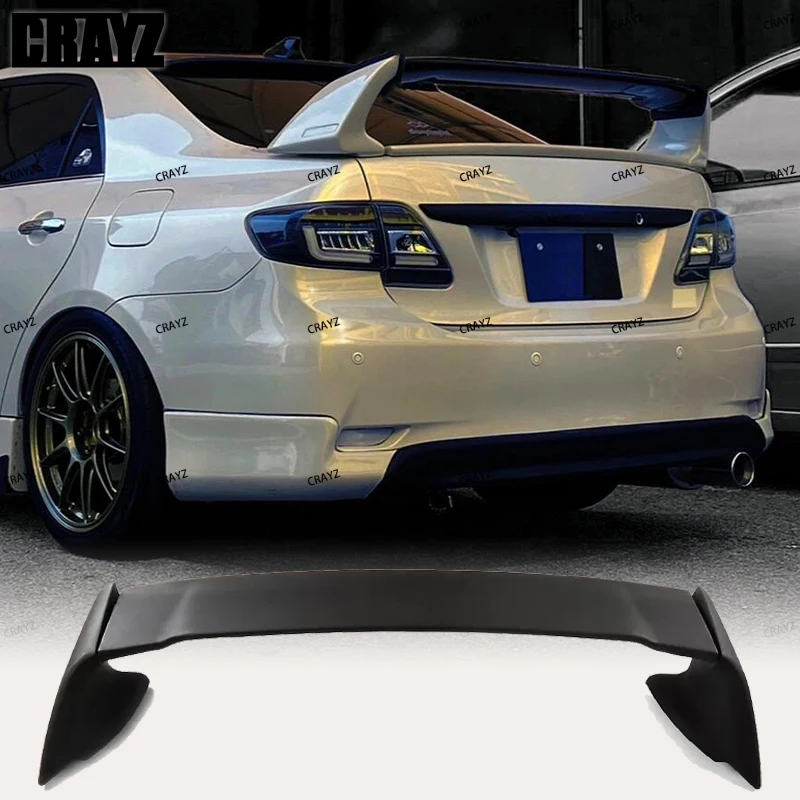 

Для Toyota Corolla Car Tail 2006 2007 2008 2009 2010 2011 2012 2013 ABS Материал Праймер Цвет Заднее Окно FD2 GT Спойлер Крыло