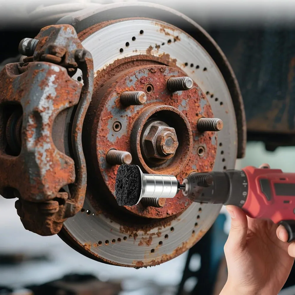 Brake Rotor Prep Stud Cleaning Tool For Brake System Service Abrade Rust From Rotors 1 2-inch Drive Compatible