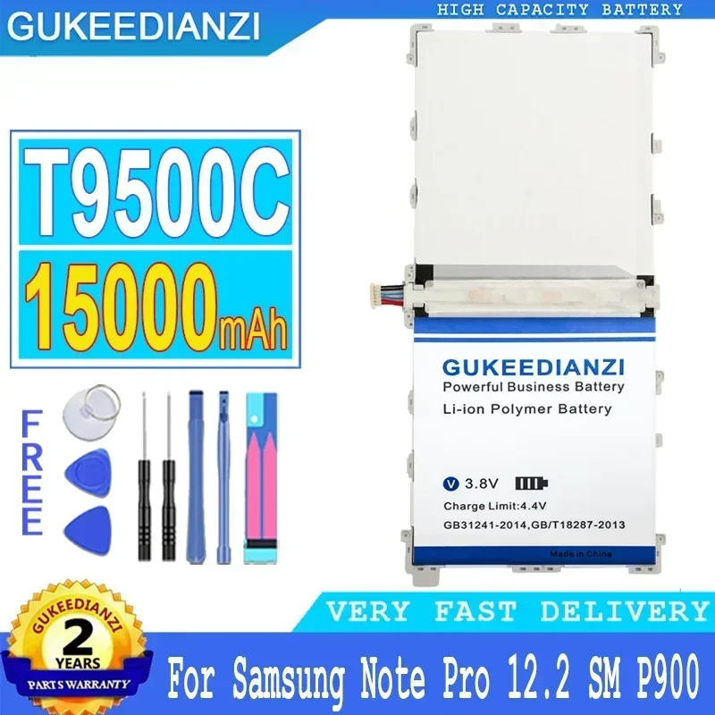 

For Samsung Galaxy Note Pro 12.2 Tablet Battery, 15000mAh High Capacity Replacement