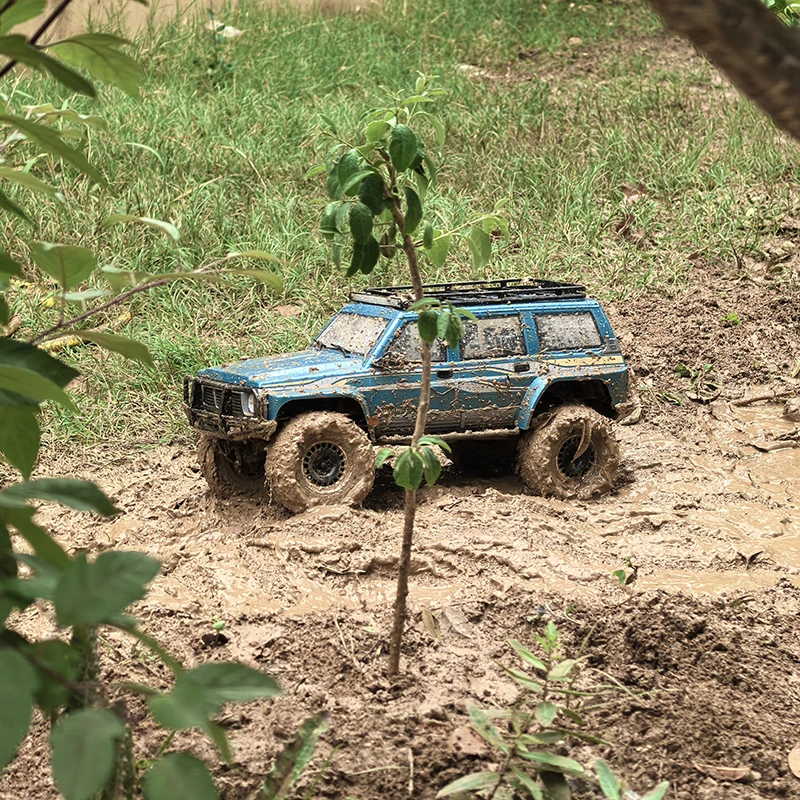 1/10 Rc خزان زاحف جديد 2025 Yk4107 محاور البوابة للصدمات الزيتية منخفضة Cg غلاف كمبيوتر واقعي جميع التروس المعدنية - التسلق النهائي