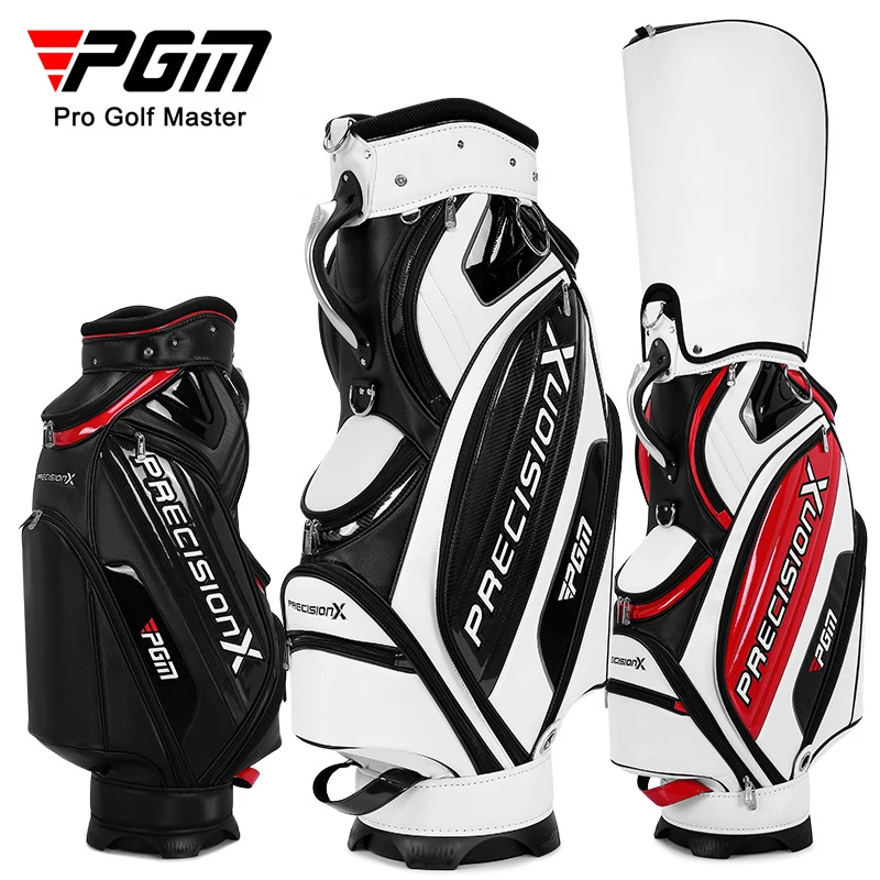 PGM QB034 men's golf bag PU bag sports outdoor bag，can hold 14 golf clubs