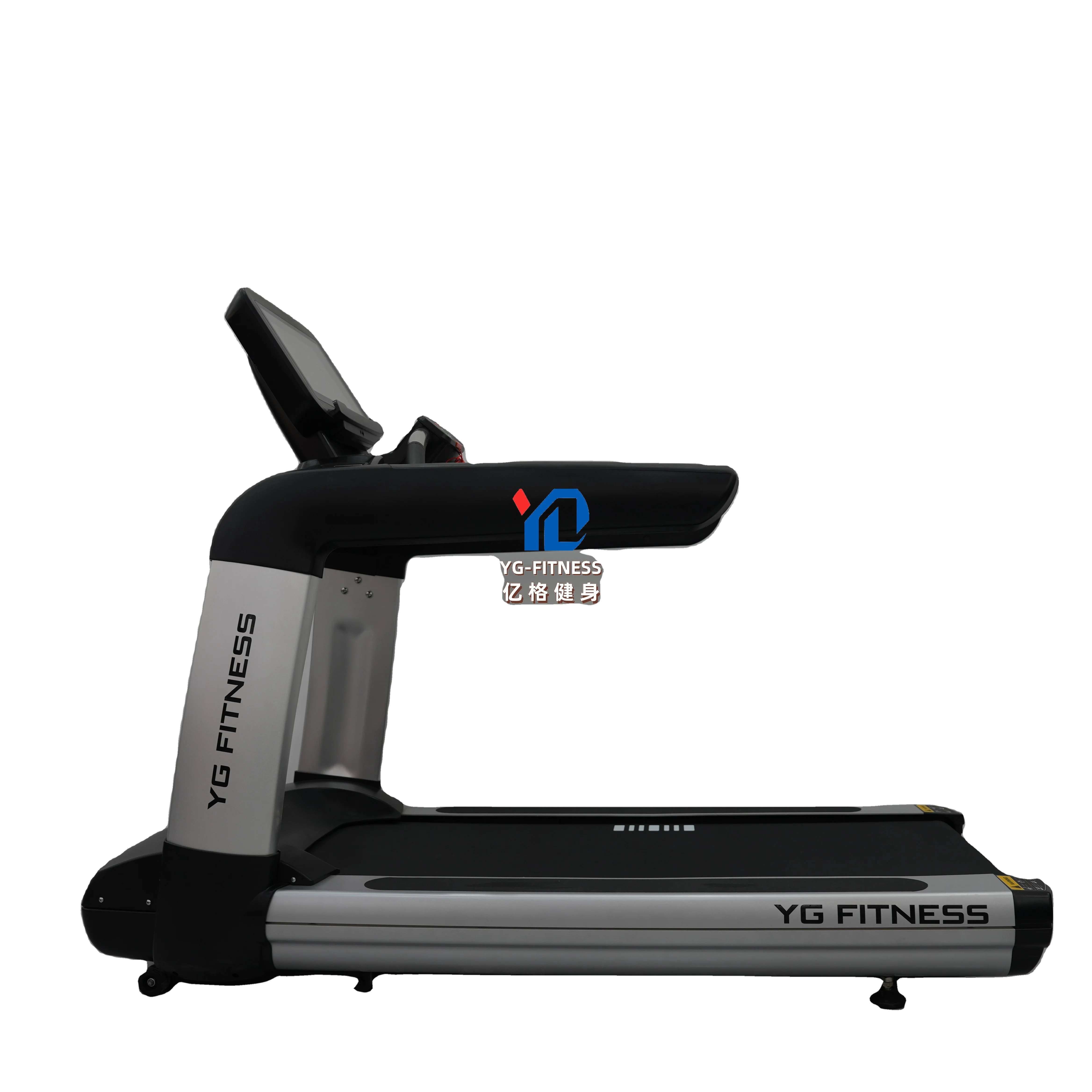 Commercial Electric Treadmill with Wireless Heart Rate LED Display for Gym Bodybuilding Professional Running Machine