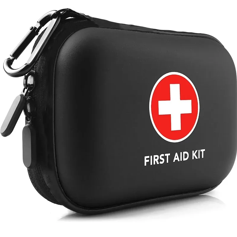 Empty Medical First Aid Storage Bag Sanke Small PU EVA Bag Case for Household Outdoor Travel Camping Equipment Medicine Survival