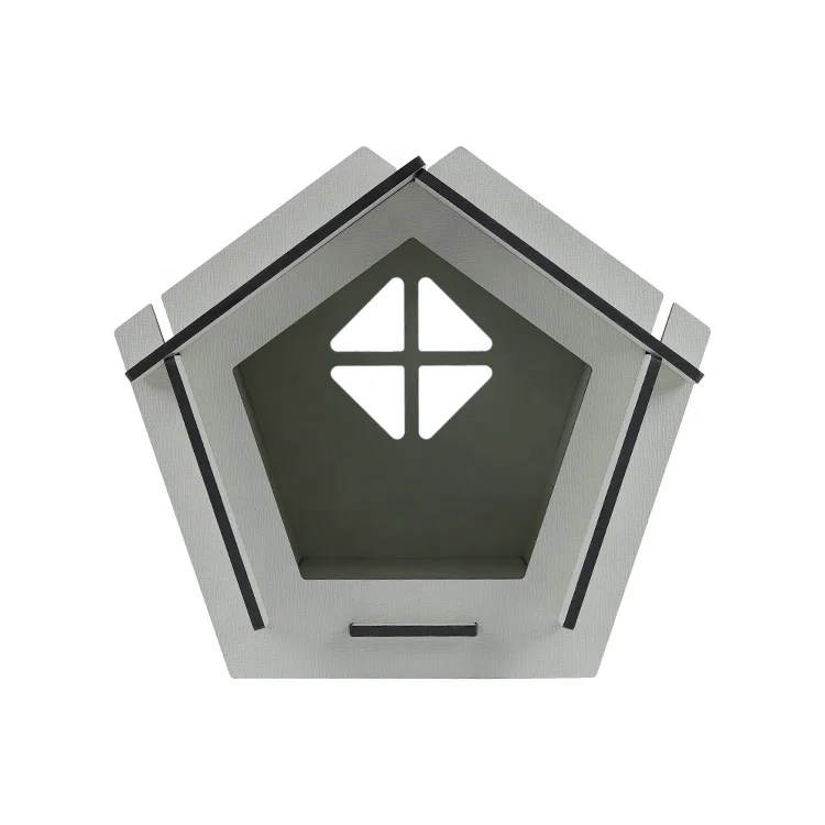 

2021 Hot Sale Collapsible Folding Wooden Dog Cat Pet House for Small Animals