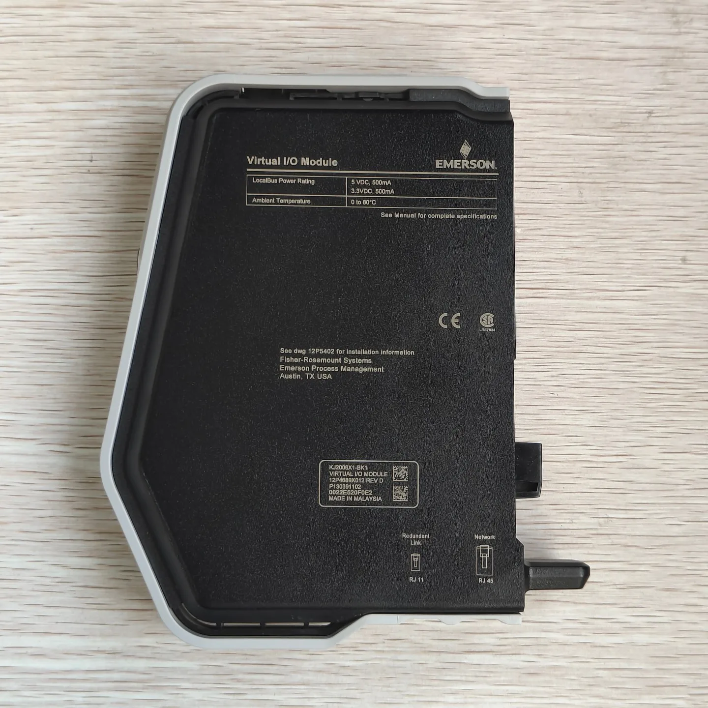 EMERSON KJ2006X1-BK1 Virtual I/O Module