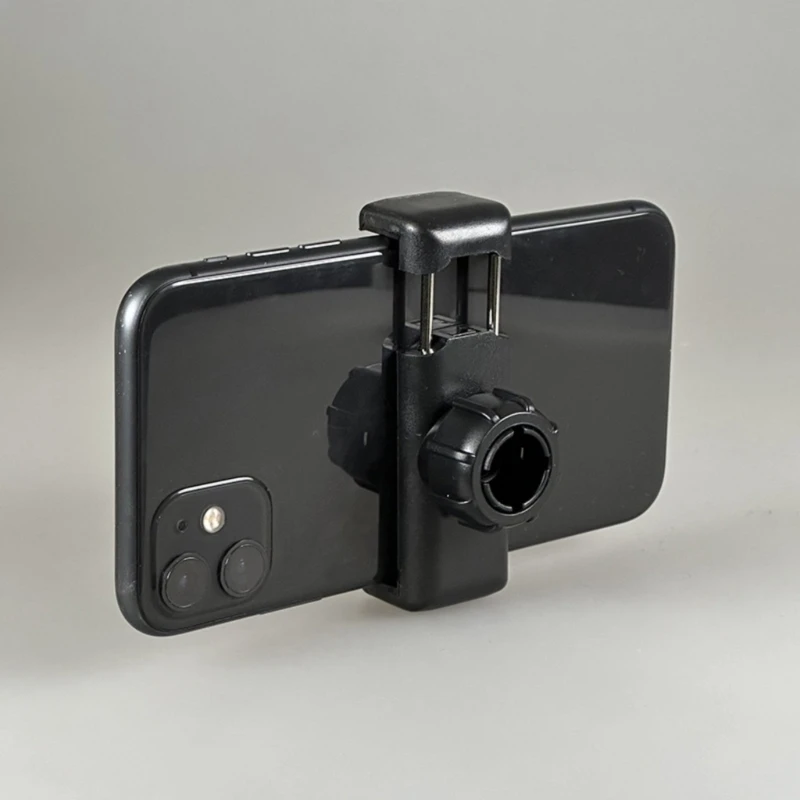 Ziehen Sie Telefonhalter Clip Mount 17mm Loch für 17-mm-Ballkopfadapter für 60-82 mm Handy Live Streaming Bester Verkauf