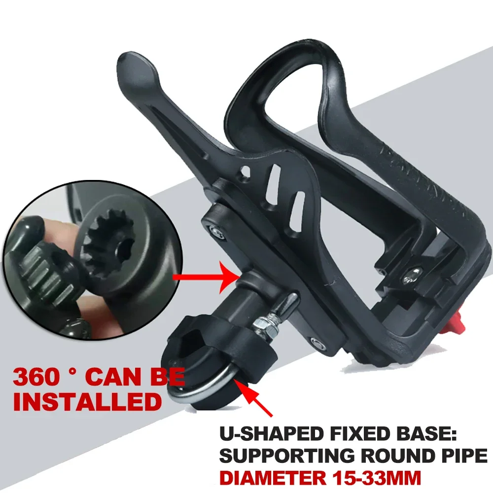 For VOGE DS525X DS 525X 525DSX 2025 Motorcycle Accessories Adjustable Beverage Water Bottle Beverage Holder Cup Fixing Bracket