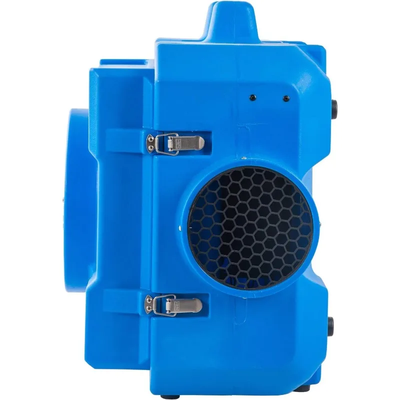 HEPA500 Purificador de aire comercial 500cfm Depurador de aire Hepa Máquina de aire negativo Roto-moldado (azul)