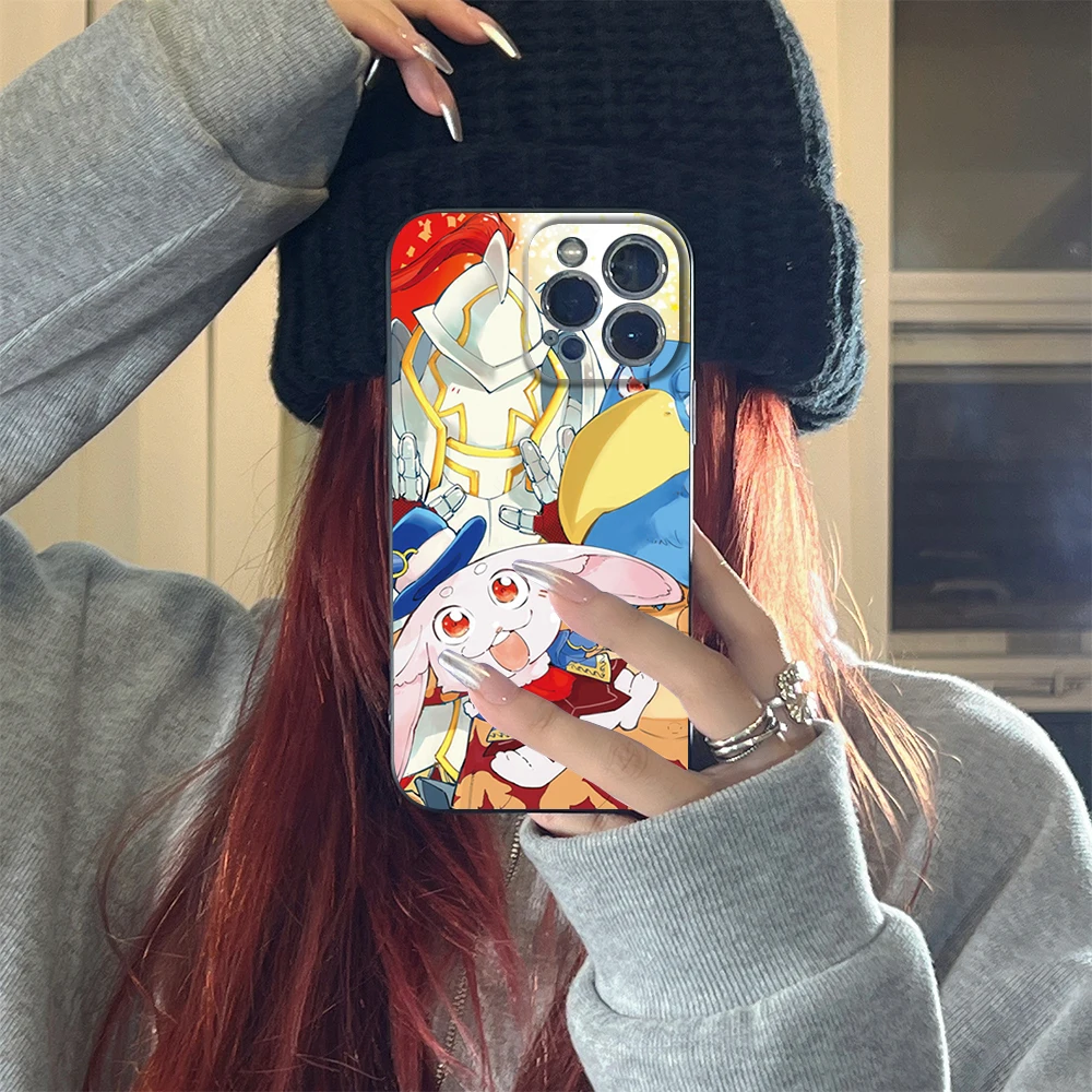 Funda de teléfono de Anime del mundo del juego shangri-la Frontier para Iphone 15, 14, 12, 11, 13 Pro Max, XR, 7, 8, 14, 15 Plus, fundas suaves para La cabeza del pájaro