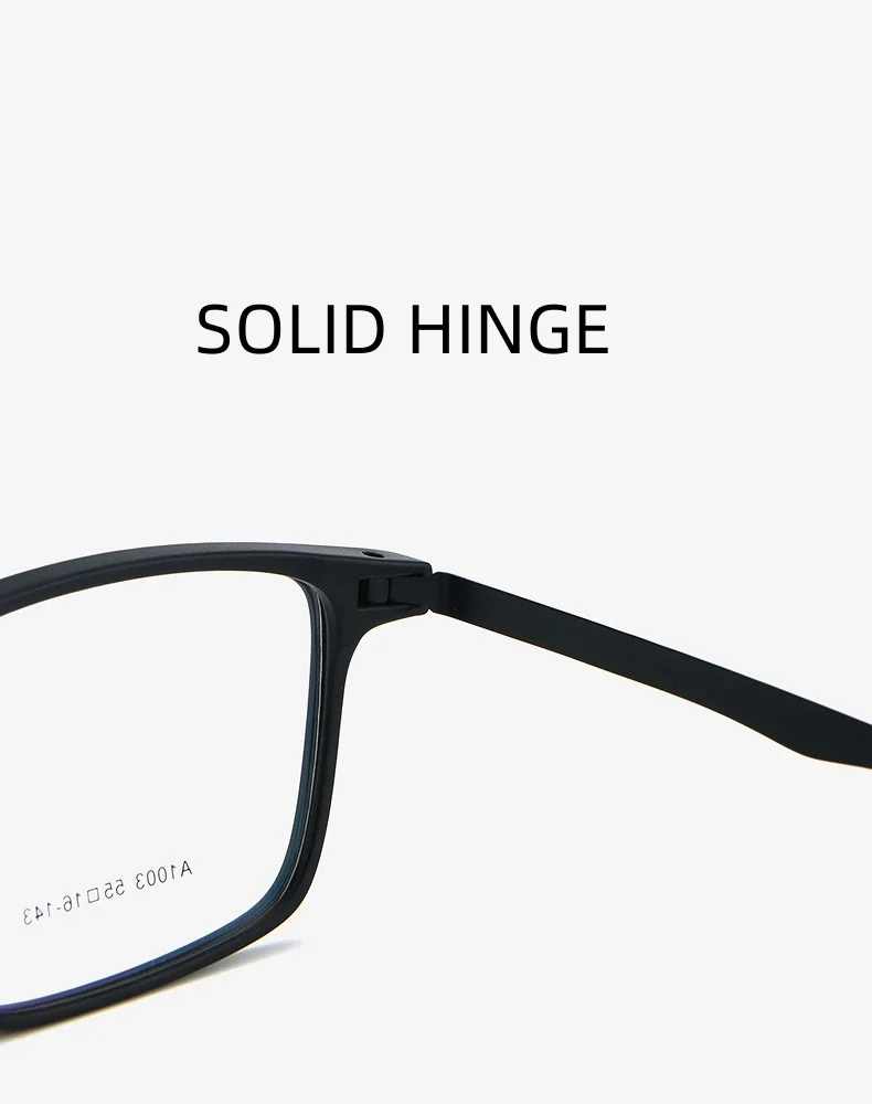 Herren-Lesebrille aus TR90-Titanlegierung mit Blaulichtfilter, Dioptrien von +2,5 bis +4,00, Maßgefertigte Sehstärke bei Kurzsichtigkeit – Detail 5