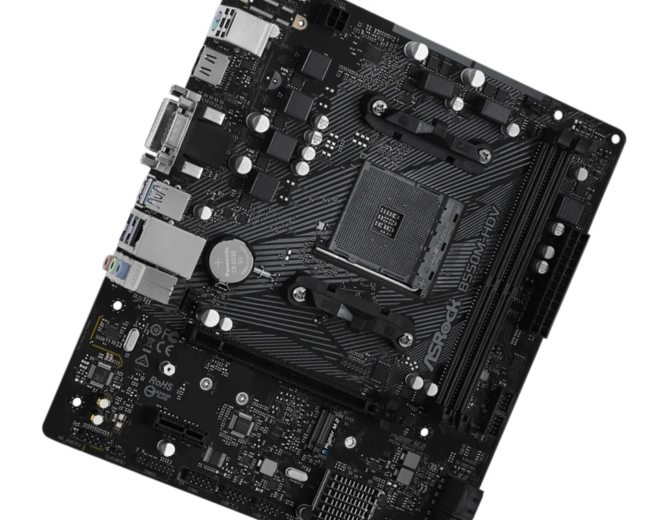少し値下げも考えてますRyzen7 5700X•ASRock B550M-HDV AMD B550 AM4 Motherboard ASRock B550M-HDV Mainboard CPU For Ryzen