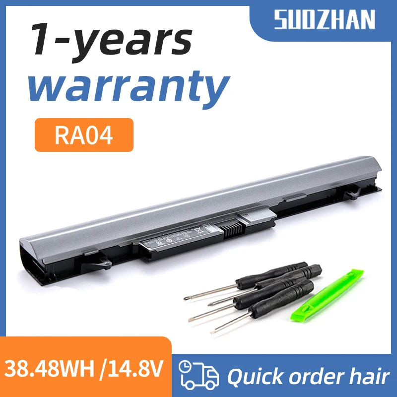 

SUOZHAN RA04 RA04XL Laptop Battery for HP Probook 430 G1 430 G2 HSTNN-C84C HSTNN-IB4L HSTNN-IB5X H6L28ET H6L28AA HSTNN-W01C