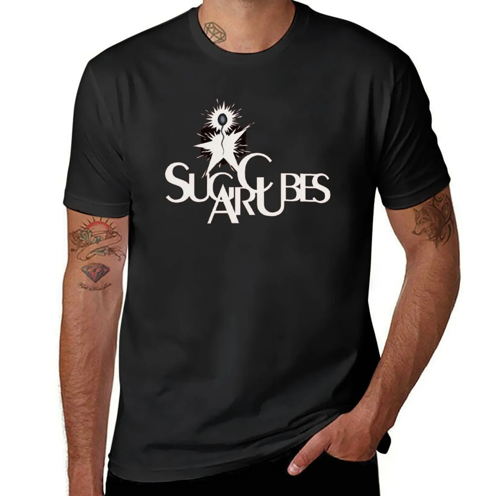 Sugarcubes T-Shirt aesthetic clothes graphics customs sports fans Men's cotton t-shirt