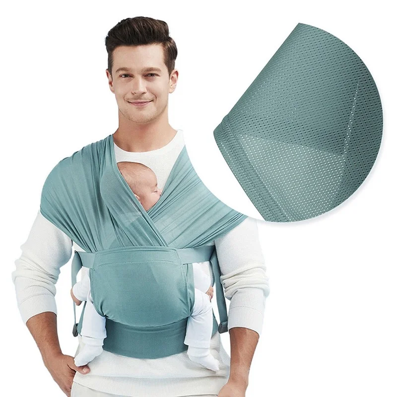 Baby Sling Wrap Stretchy Carrier Infant For Newborn Adjustable Belt Toddler Multifunctional Travel Supplies Portable Breathable