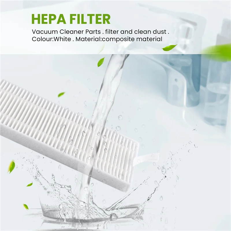 A39M 10 قطعة ل Neabot Q11 جهاز آلي لتنظيف الأتربة فلتر Hepa استبدال أجزاء الملحقات