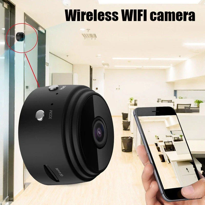 Imagem -02 - Mini Câmera Wifi sem Fio 1080p Gravador de Vídeo Proteção de Segurança Monitoramento Doméstico Inteligente Bebês Animais Novo a9