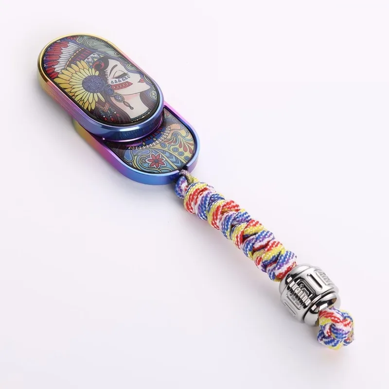 

Магнитный EDC-слайдер из титанового сплава с паракордовым ремешком, прецизионная резьба, антистресс-игрушка для взрослых