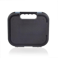G17 G19 ABS Gun Case Protector Tactical Pistol Case with Foam Padded Lining For Glock Handgun Hard Shell Storage Box With LOGO