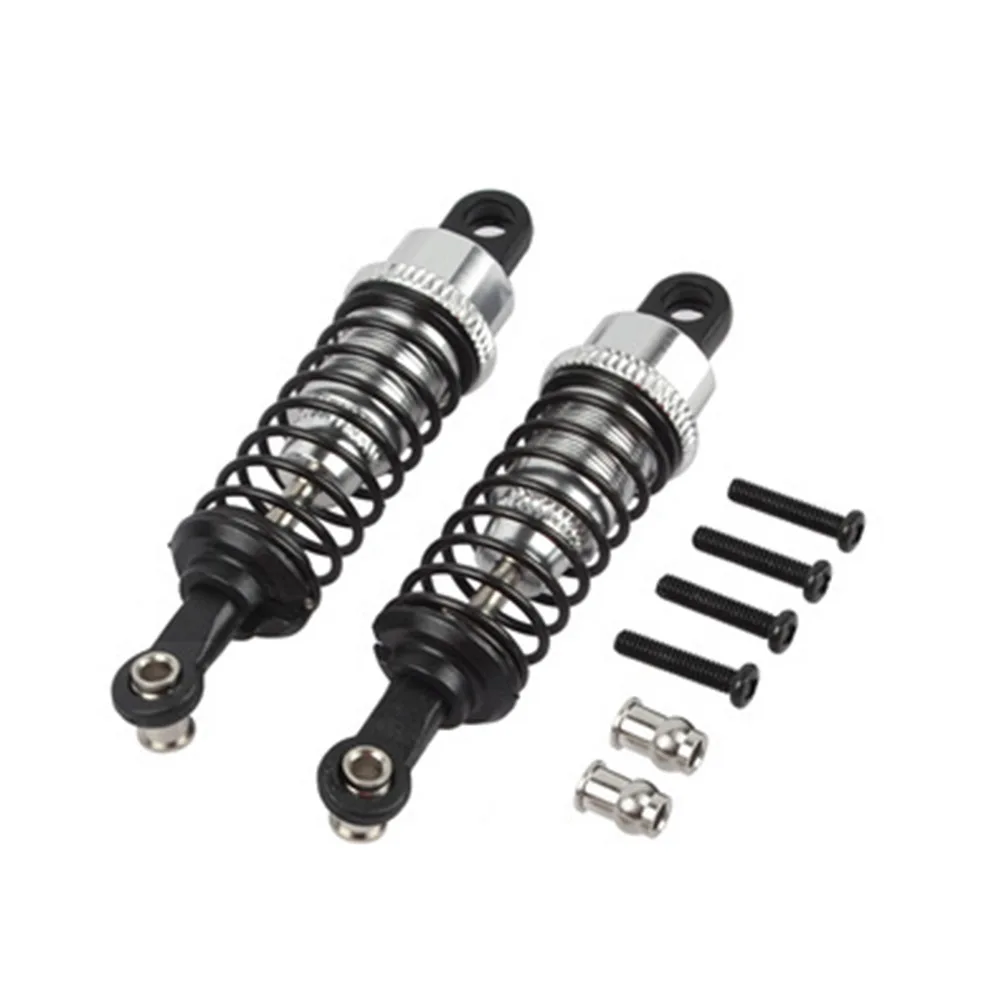 2 Pcs Oil Adjustable 65Mm Shock Absorber Damper for Rc Car 1/18 WLtoys A959 A969 A979 K929 Hpi Hsp Traxxas Losi Tamiya