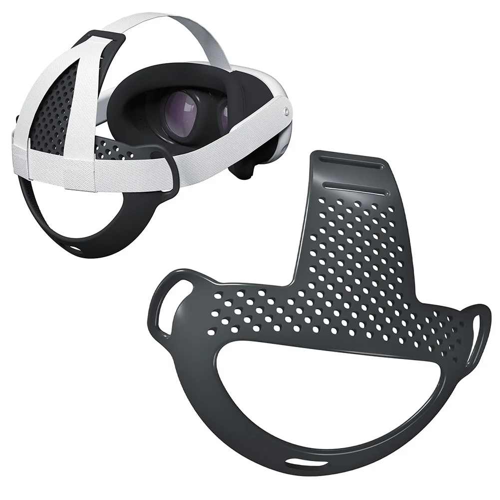 

TPU Head Strap Pad Cushion Replacement Headset Strap Pad Reduce Pressure Compatible with Meta Quest 3 VR Headset