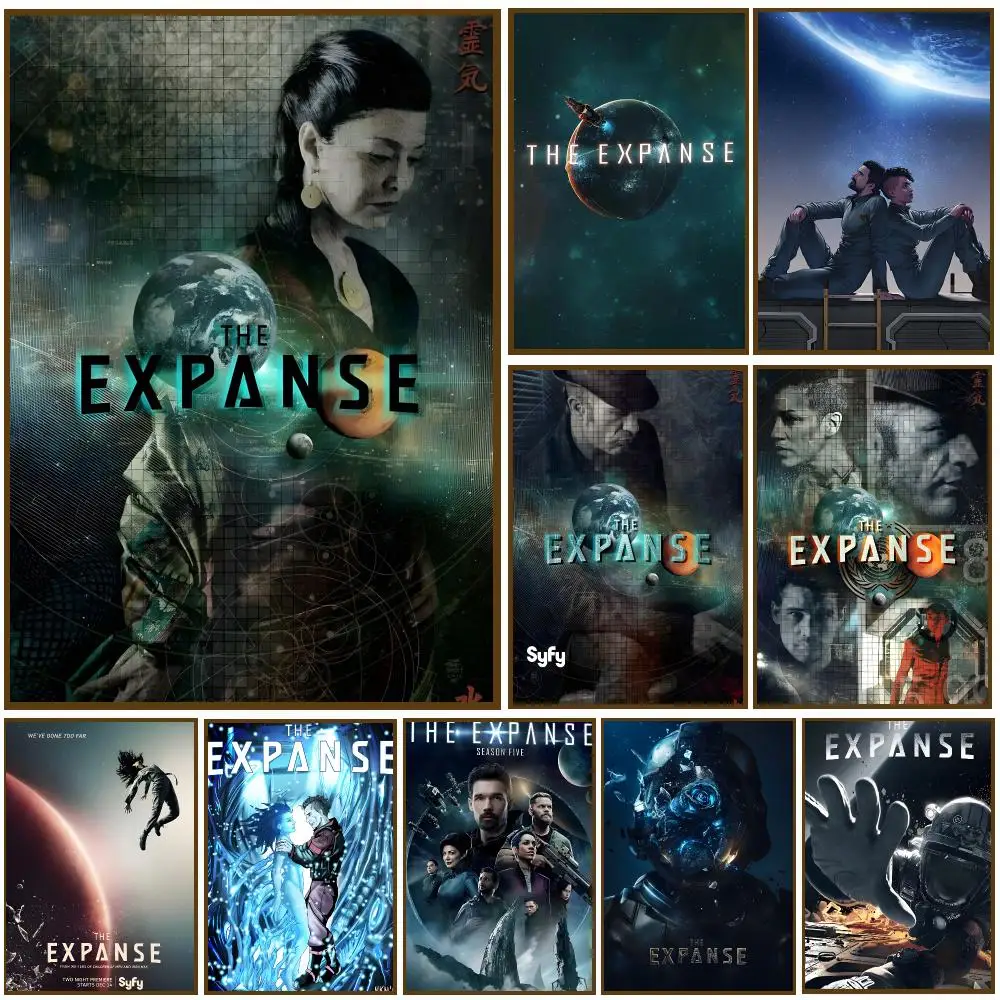 TV Series The Expanse Poster Self-adhesive Living Room Bedroom Party Bar Decor Moisture-proof Fade-resistant HD