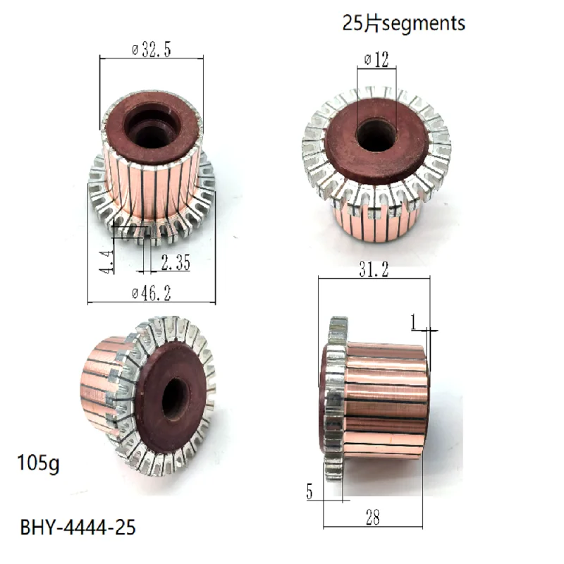 *12*28*25p Rectifier Reverser Copper Head Bhy-4444-25