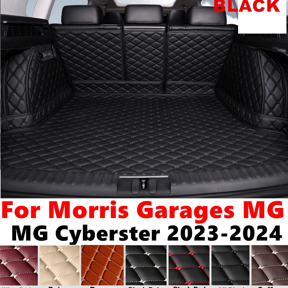 Full Set XPE Car Rear trunk mat for MG Cyberster 2024 2023 Cargo Liner Protect Cover Tail Boot luggage Pad Carpet Interior Parts